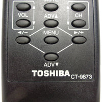 Toshiba CT-9873 Pre-Owned Factory Original TV Remote Control