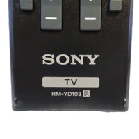 Sony RM-YD103 Pre-Owned Factory Original Bravia LCD TV Remote Control