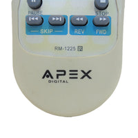Apex Digital RM-1225 Pre-Owned Original DVD Player Remote Control