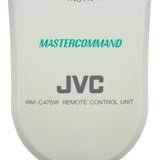 JVC RM-C475W Pre-Owned TV Remote Control, RM-C475W-01-H Factory Original