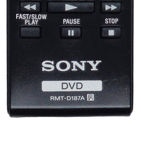 Sony RMT-D187A Pre-Owned Factory Original DVD Player Remote Control