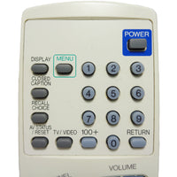 JVC RM-C475W Pre-Owned TV Remote Control, RM-C475W-01-H Factory Original
