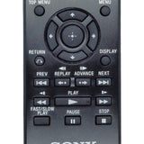 Sony RMT-D187A Pre-Owned Factory Original DVD Player Remote Control