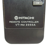 Hitachi VT-RM2050A Pre-Owned VCR Remote Control, 5618221 Factory Original