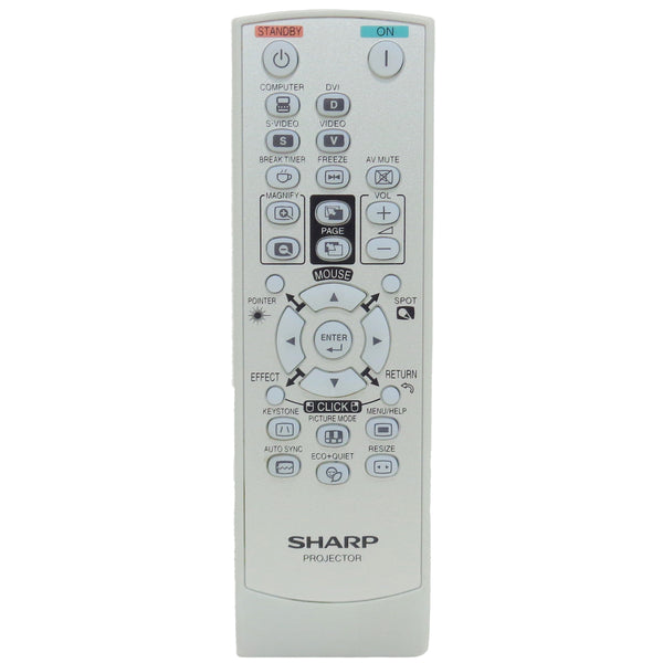Sharp RRMCGA662WJSA Pre-Owned Original Projector Remote Control