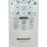 Sharp RRMCGA662WJSA Pre-Owned Original Projector Remote Control