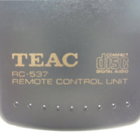 Teac RC-537 Pre-Owned Factory Original Audio System Remote Control