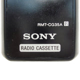 Sony RMT-CG35A Pre-Owned Factory Original Audio System Remote Control