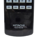 Hitachi CLU-49121S Pre-Owned TV Remote Control, HL02569 Factory Original