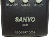 Sanyo GXBD Pre-Owned Factory Original TV Remote Control
