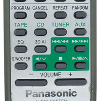 Panasonic RAK-SC957WK Pre-Owned Audio System Remote Control, Factory Original