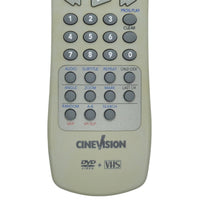 Cinevision 6711R1N134A Pre-Owned Original DVD/VCR Combo Remote Control