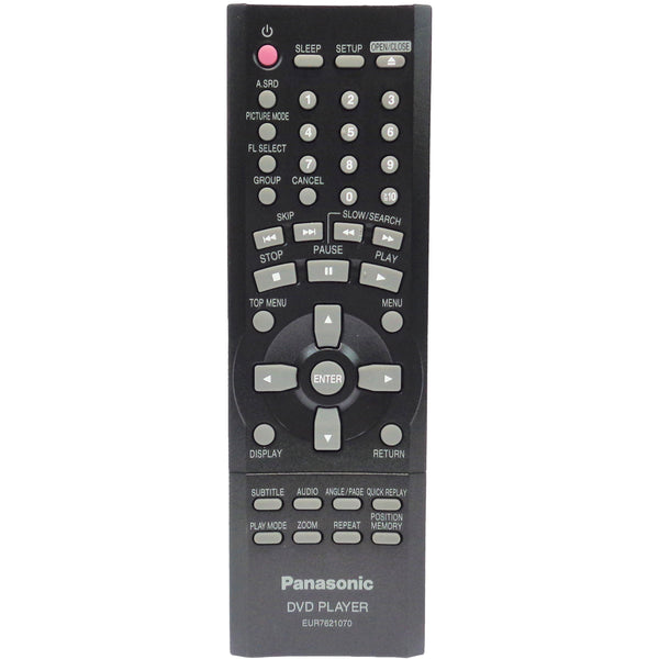 Panasonic EUR7621070 Pre-Owned Original DVD Player Remote Control