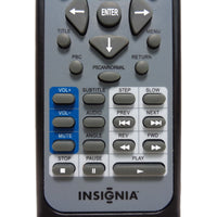 Insignia 32-24110 Pre-Owned DVD Player Remote Control, Factory Original