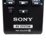 Sony RM-ADU078 Pre-Owned Home Theater System Remote Control, 1-487-641-11 Factory Original