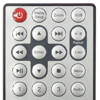 Coby TFDVD8509 Pre-Owned Factory Original DVD Player Remote Control