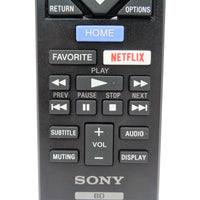 Sony RMT-VB100U Pre-Owned Blu-Ray Player Remote Control, 1-492-954-21 Factory Original