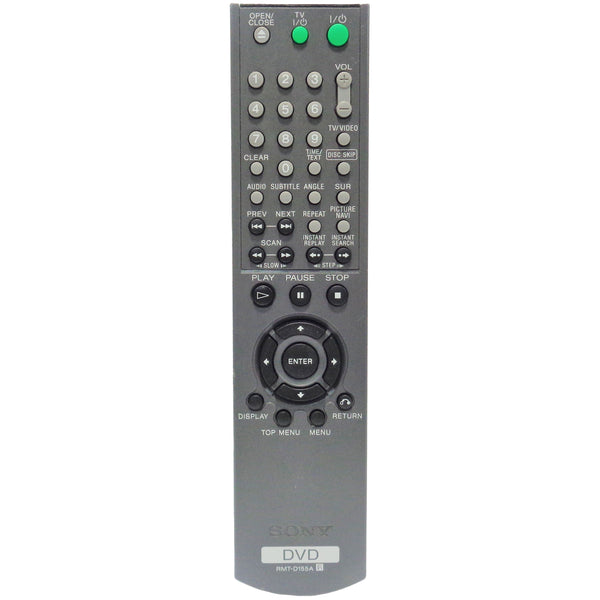 Sony RMT-D155A Pre-Owned Factory Original DVD Player Remote Control