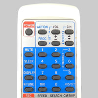 Panasonic LSSQ0244 Pre-Owned TV/VCR Combo Remote Control, Factory Original