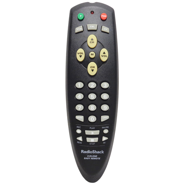 Radio Shack 15-1931 Pre-Owned 3 Device Universal Remote Control