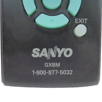 Sanyo GXBM Pre-Owned Factory Original TV Remote Control