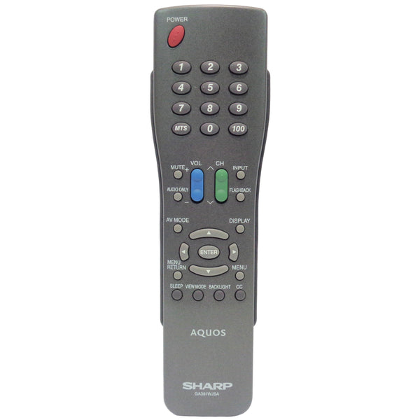 Sharp GA381WJSA Pre-Owned Factory Original TV Remote Control