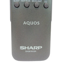 Sharp GA381WJSA Pre-Owned Factory Original TV Remote Control