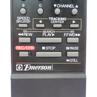 Emerson 076L039030 Pre-Owned Factory Original VCR Remote Control
