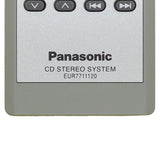 Panasonic EUR7711120 Pre-Owned Audio System Remote Control, Factory Original