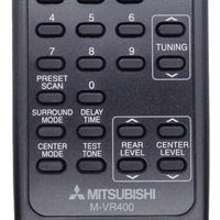Mitsubishi M-VR400 Pre-Owned Audio System Remote Control, 6142-08701 Factory Original