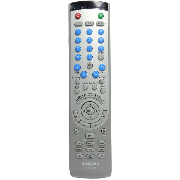 Insignia RC-260D Pre-Owned Original TV/DVD Combo Remote Control