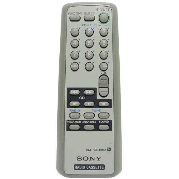 Sony RMT-CS400A Pre-Owned Factory Original Audio System Remote Control