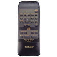 Technics RAK-SL305P Pre-Owned CD Player Remote Control, Factory Original