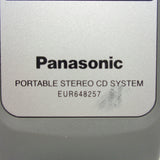 Panasonic EUR648257 Pre-Owned Audio System Remote Control, Factory Original