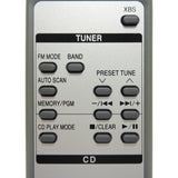 Panasonic EUR648257 Pre-Owned Audio System Remote Control, Factory Original