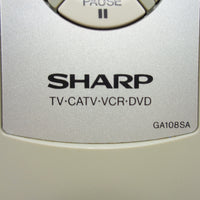 Sharp GA108SA Pre-Owned Factory Original TV Remote Control