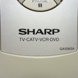 Sharp GA108SA Pre-Owned Factory Original TV Remote Control