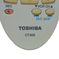 Toshiba CT-852 Pre-Owned Factory Original TV Remote Control