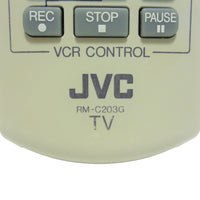 JVC RM-C203G Pre-Owned TV Remote Control, RM-C203G-1C Factory Original