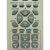 JVC RM-C203G Pre-Owned TV Remote Control, RM-C203G-1C Factory Original