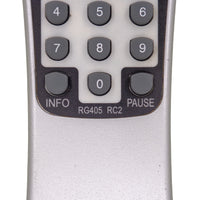 Silvercrest RG405 RC2 Pre-Owned Satellite TV Receiver Remote Control