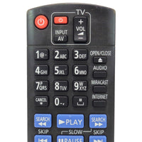 Panasonic N2QAYB000874 Pre-Owned Blu-Ray Player Remote Control, Factory Original