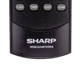 Sharp RRMCGA397AWSA Pre-Owned Original Audio System Remote Control