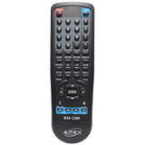 Apex Digital RM-1200 Pre-Owned Original DVD Player Remote Control