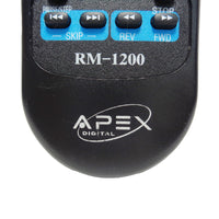 Apex Digital RM-1200 Pre-Owned Original DVD Player Remote Control