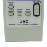 JVC RM-SMXKB30J Pre-Owned Audio System Remote Control, BI600MKB30050 Factory Original
