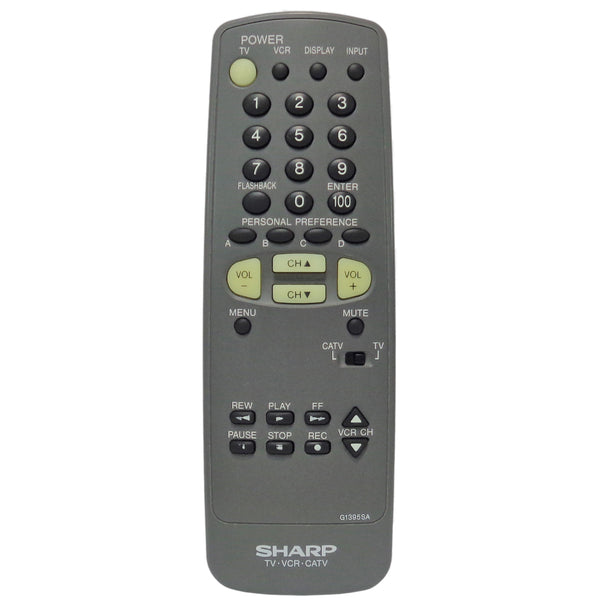 Sharp G1395SA Pre-Owned Factory Original TV Remote Control