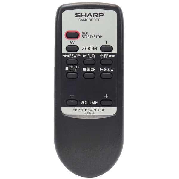 Sharp G0084TA Pre-Owned Factory Original Camcorder Remote Control