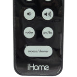 iHome 6951-8255 Pre-Owned Original iPod Audio System Remote Control