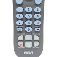 RCA RCR314WR Pre-Owned 3 Device Universal Remote Control